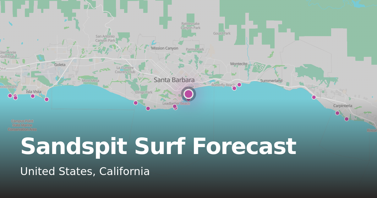 Sandspit surf forecast, surf report and spot guide | Surfnerd Surf Forecast