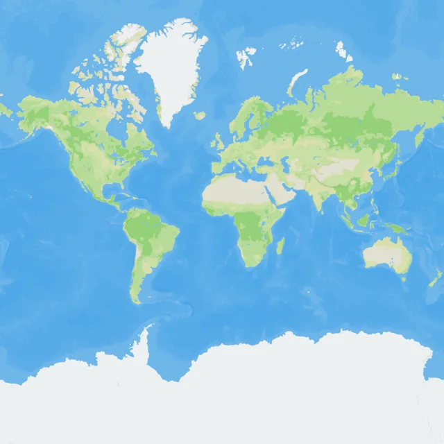 Map of the surf spots on this page