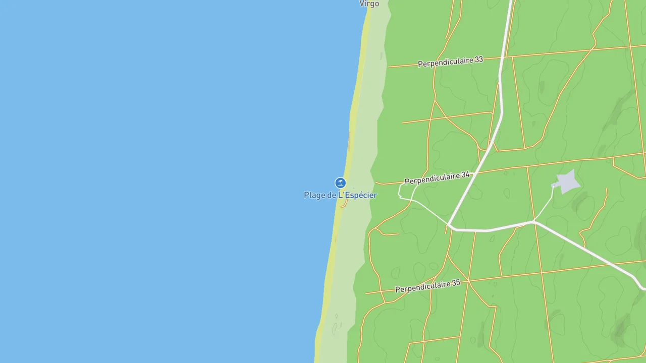 Map showing Lespecier