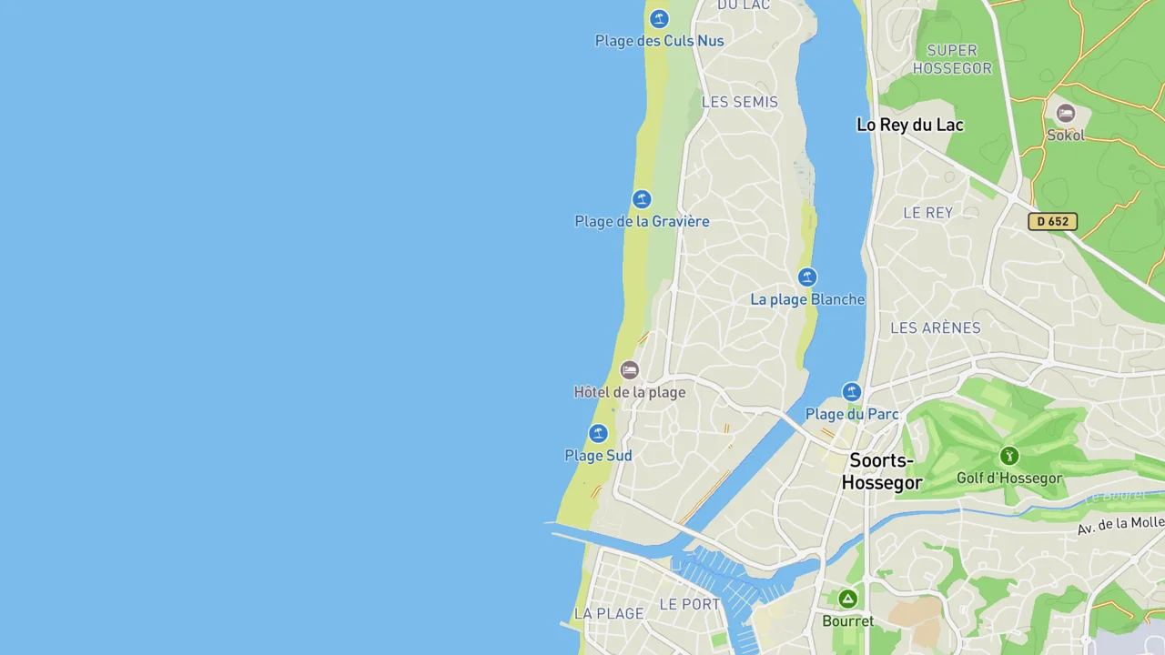 Map showing La Nord