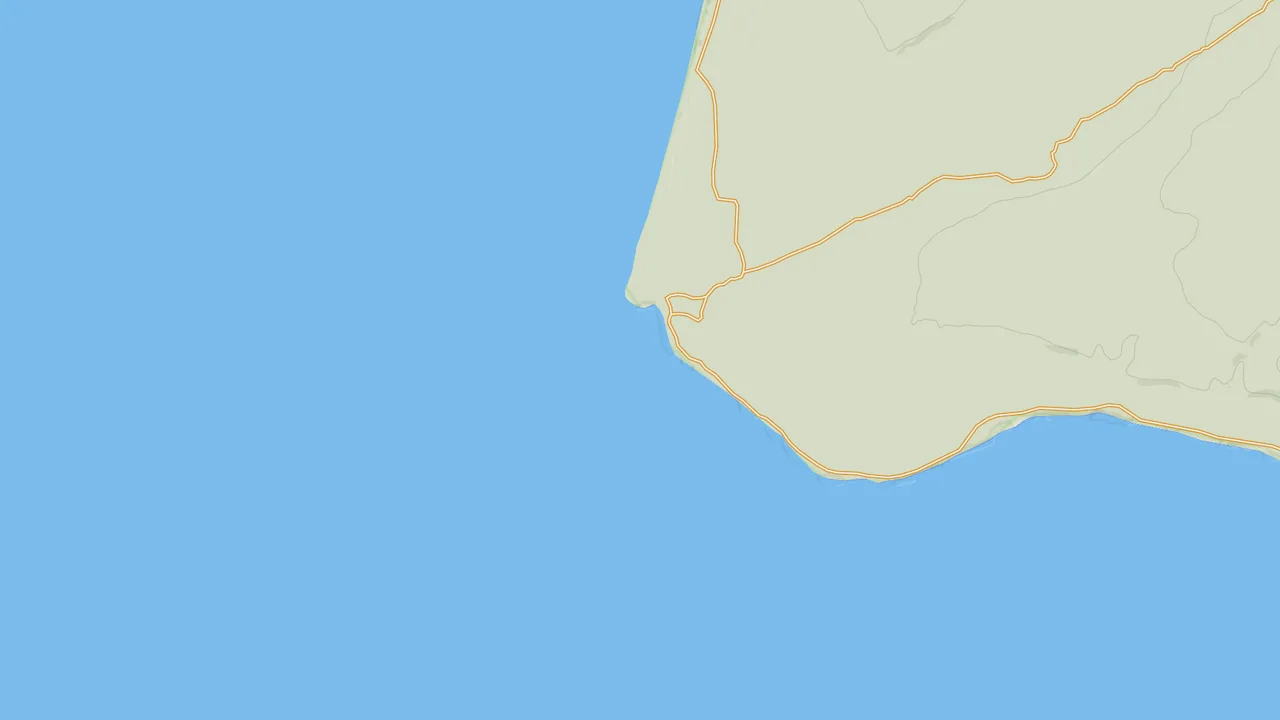 Map showing The Wall