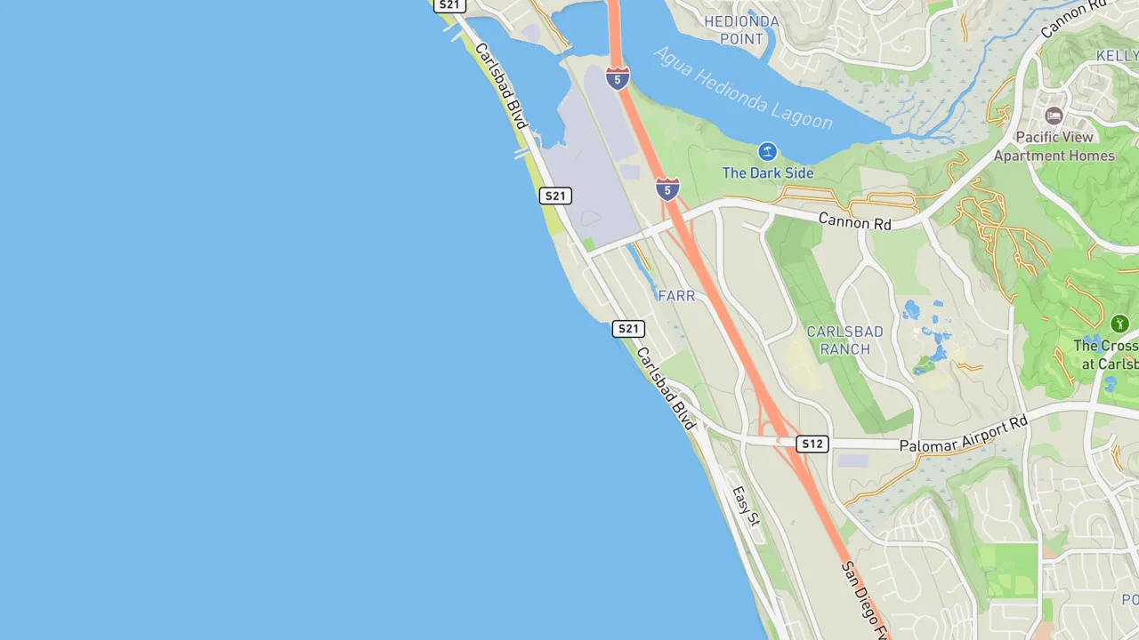 Map showing Terra Mar
