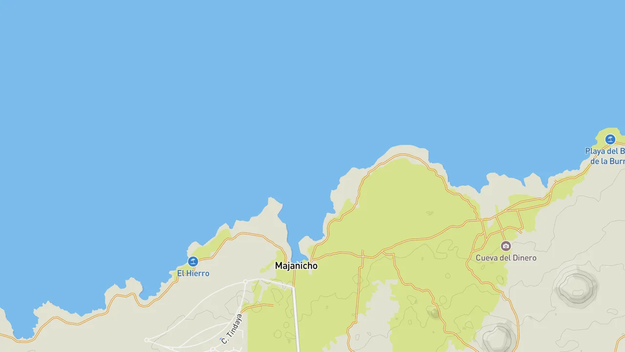 Map showing Majanicho
