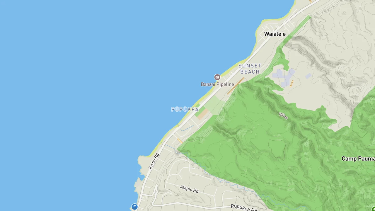Map showing Pipeline & Backdoor