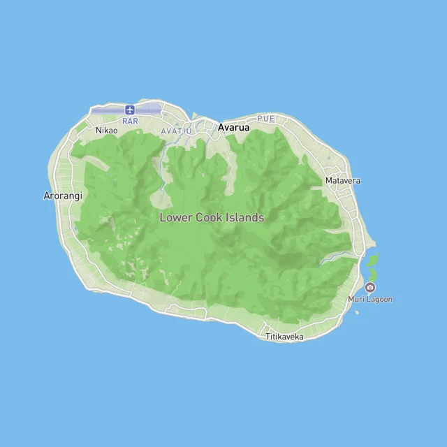 Map of the surf spots on this page