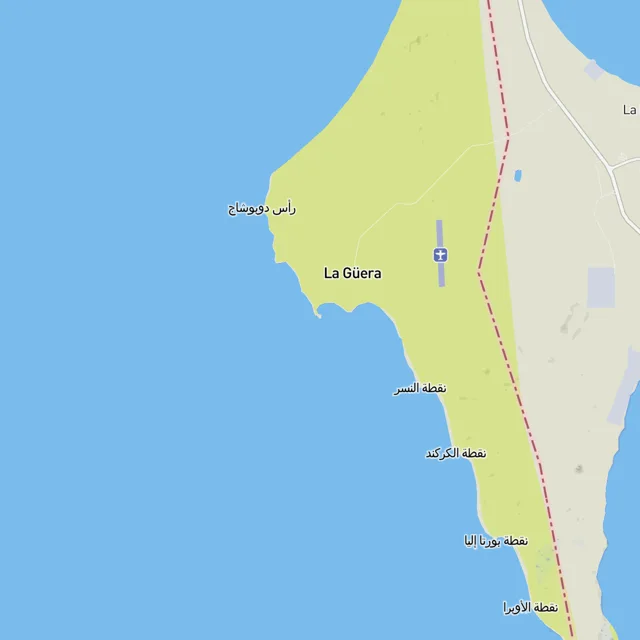 Map of the surf spots on this page