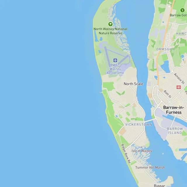 Map of the surf spots on this page