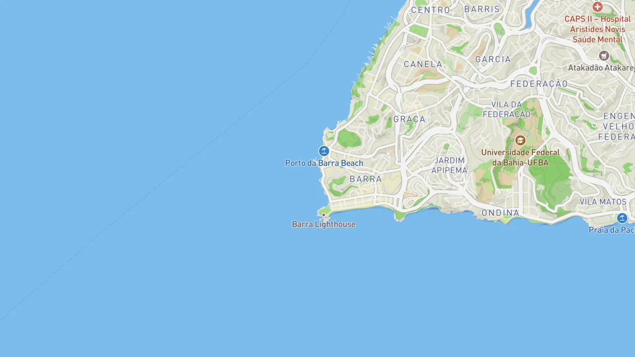 Kaart met Espanhol