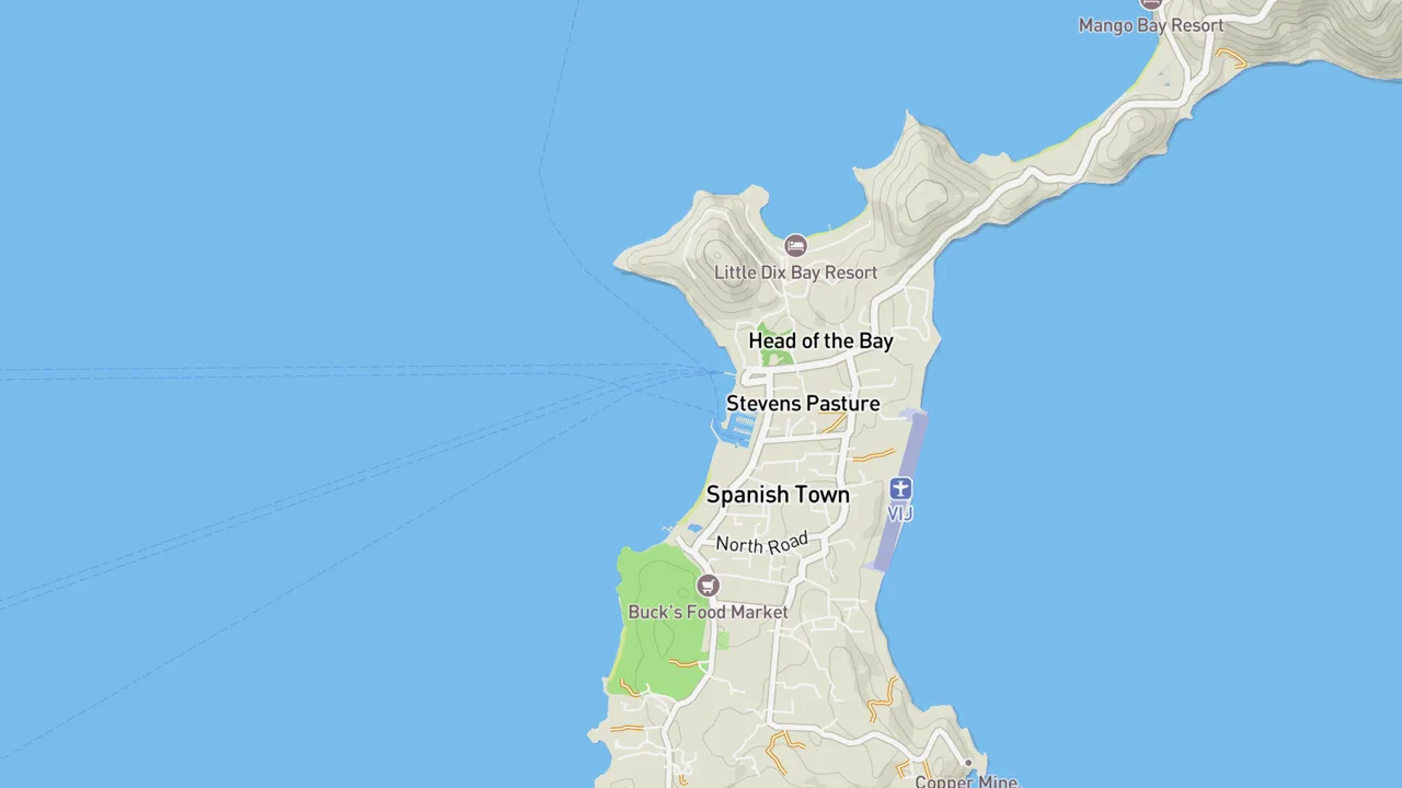 Map showing Yacht Harbour