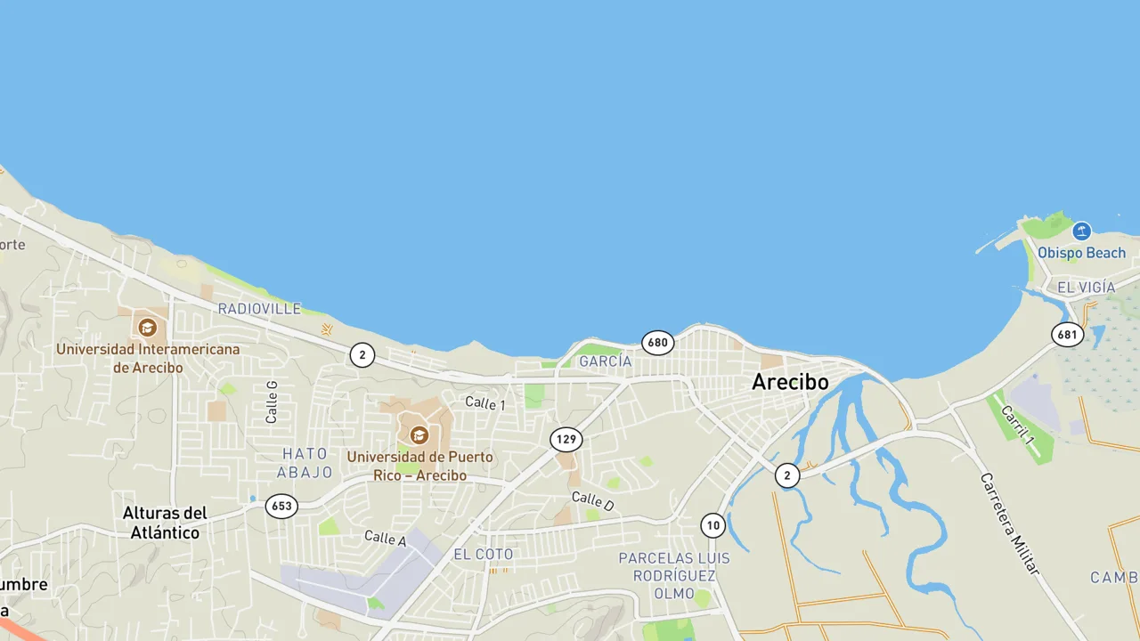 Map showing Margara
