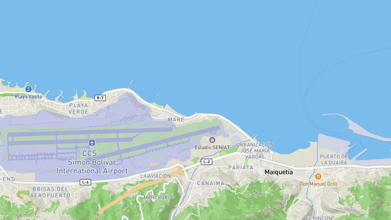 Map showing Playita