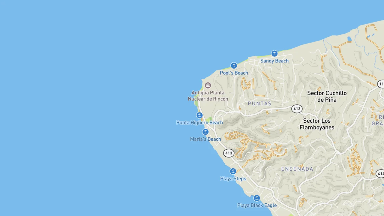 Map showing Indicators