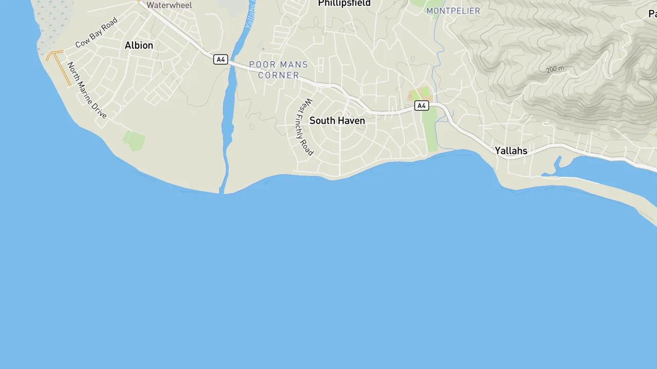 Map showing Makka's