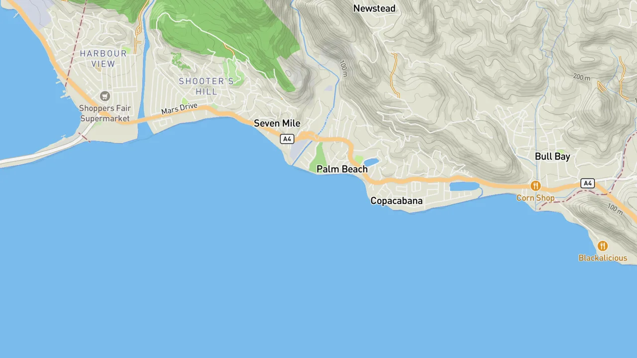 Map showing Copa