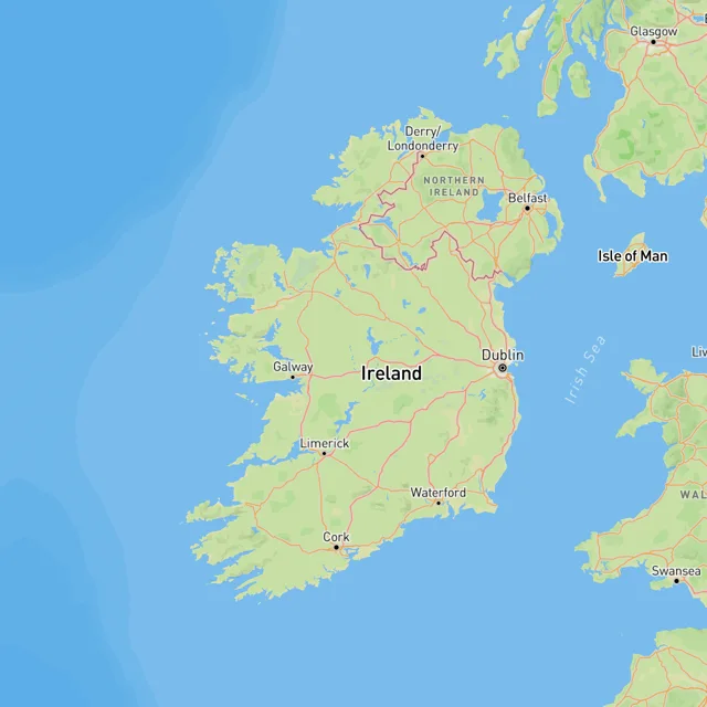 Map of the surf spots on this page