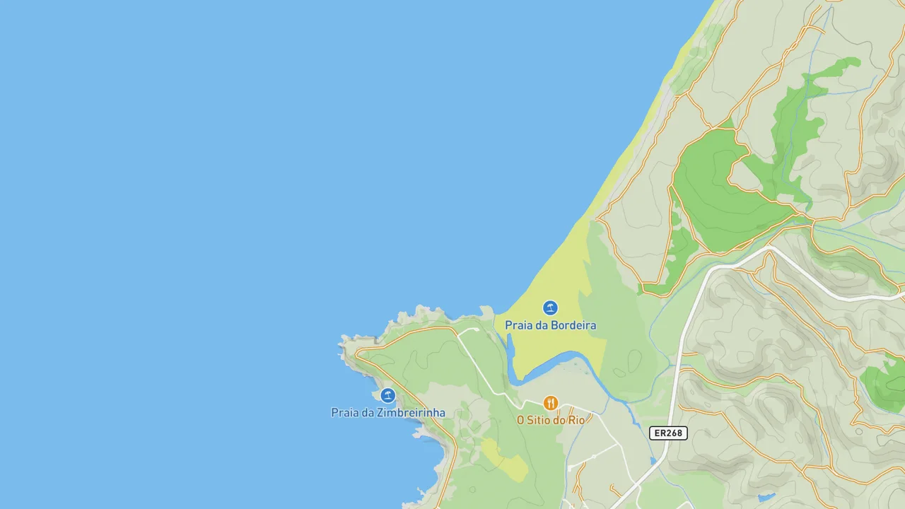 Map showing Carrapateira