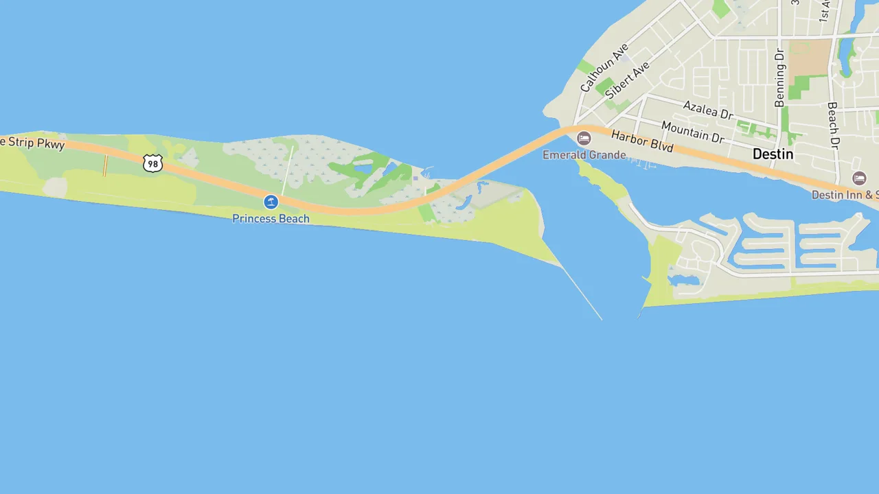 Map showing NCO Club