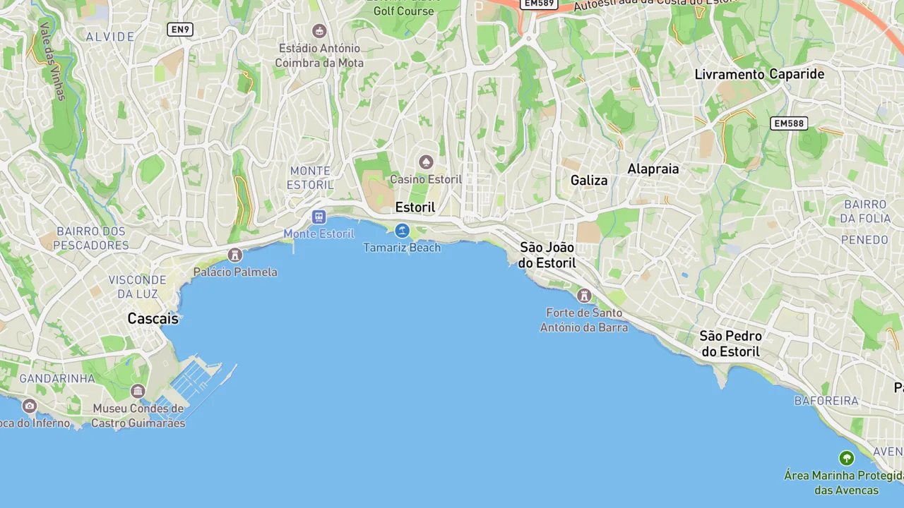 Map showing Bolina
