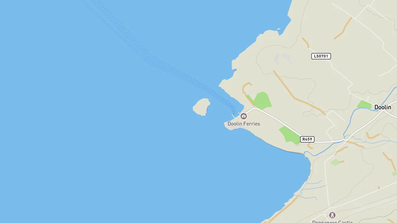 Kaart met Crab Island