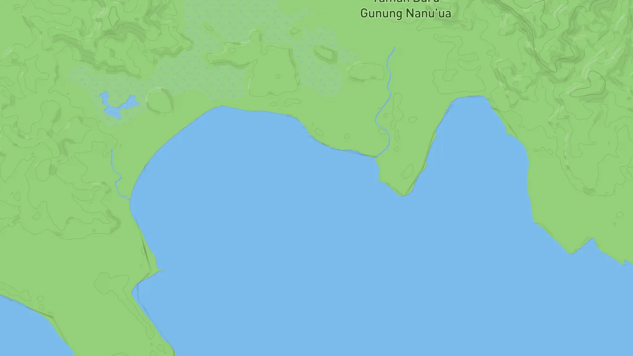 Map showing Enggano Island
