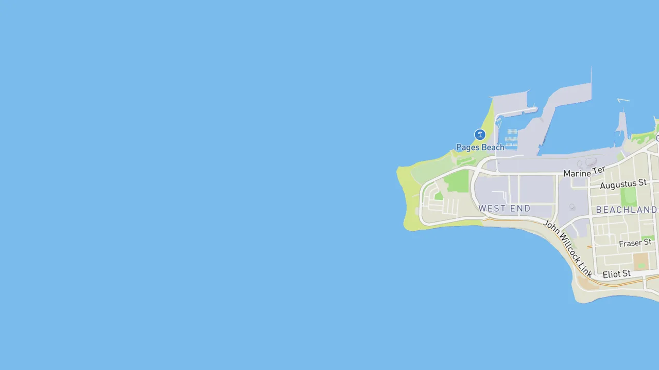 Map showing Hell's Gate