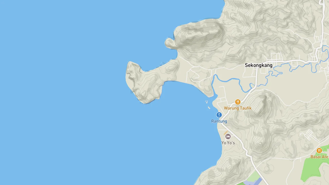 Map showing Yo-yo's - The Wedge