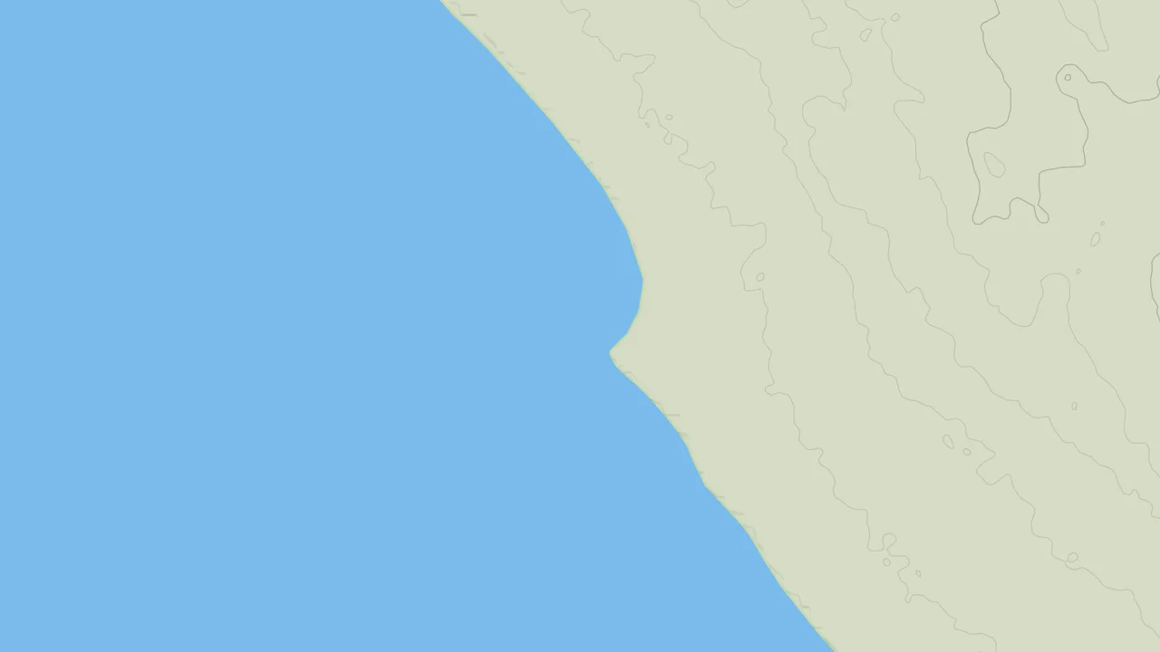 Map showing Ovahimba