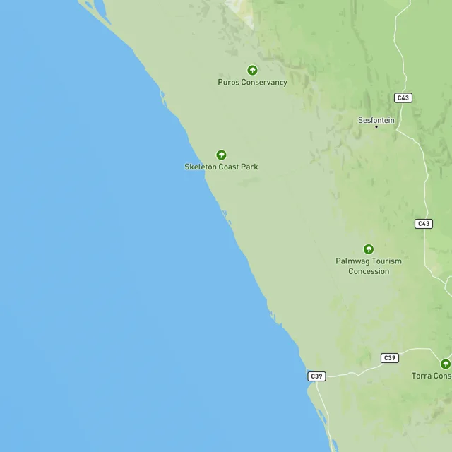 Map of the surf spots on this page
