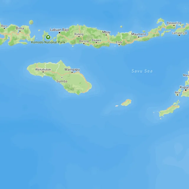 Map of the surf spots on this page