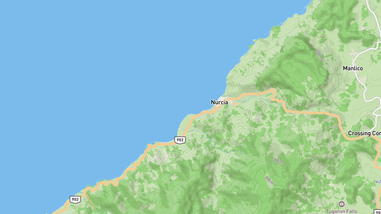 Map showing Badjang