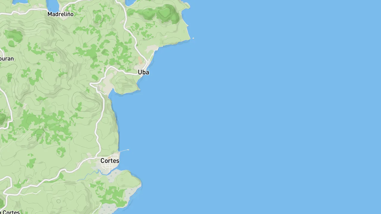 Map showing Glenda’s
