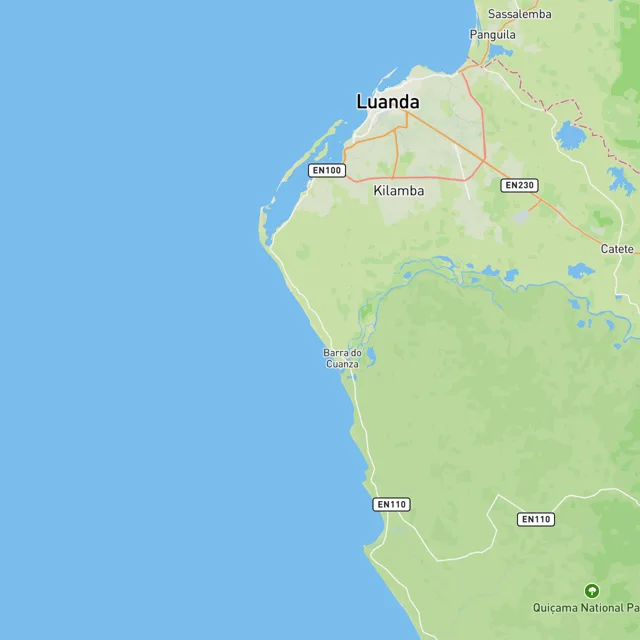 Map of the surf spots on this page