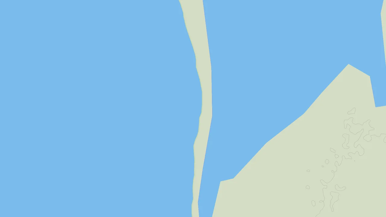 Map showing South West Sea