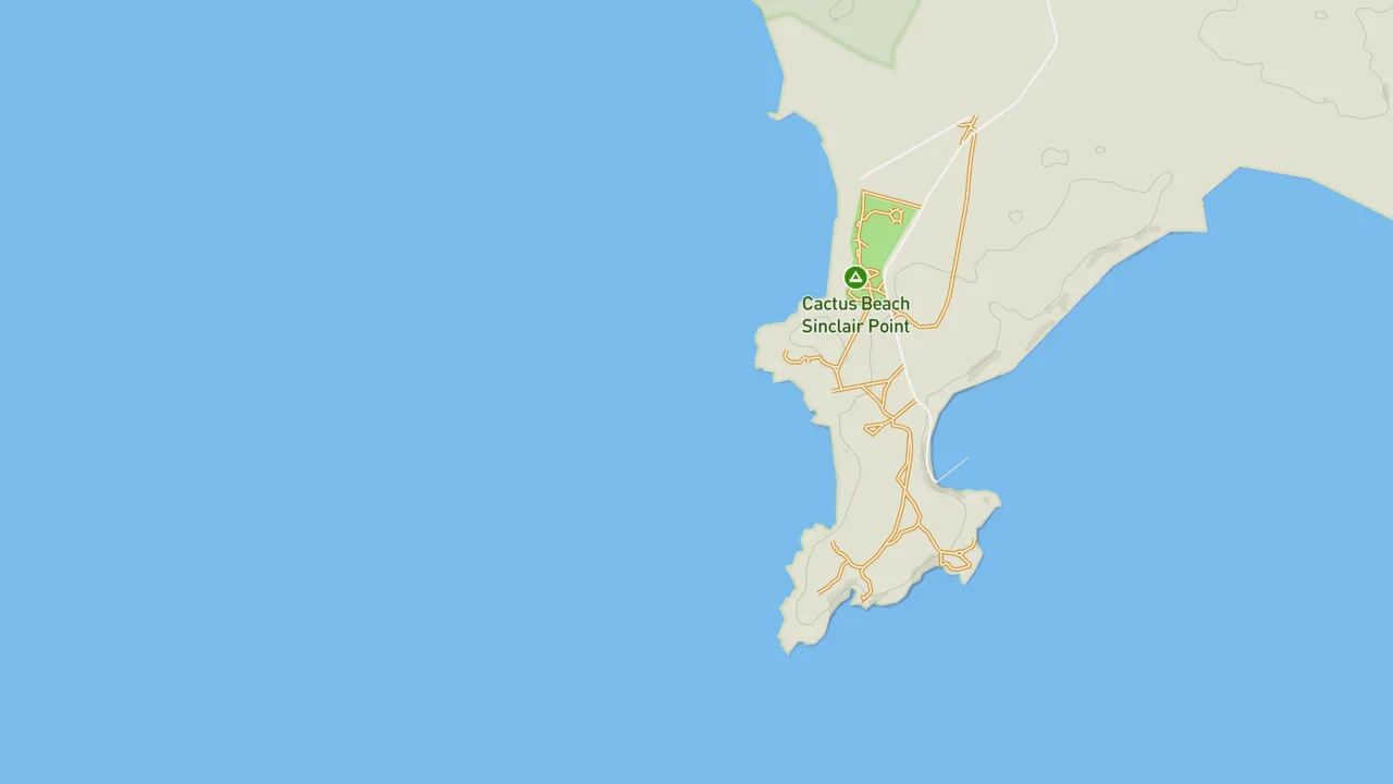 Map showing Backdoor (Cactus)