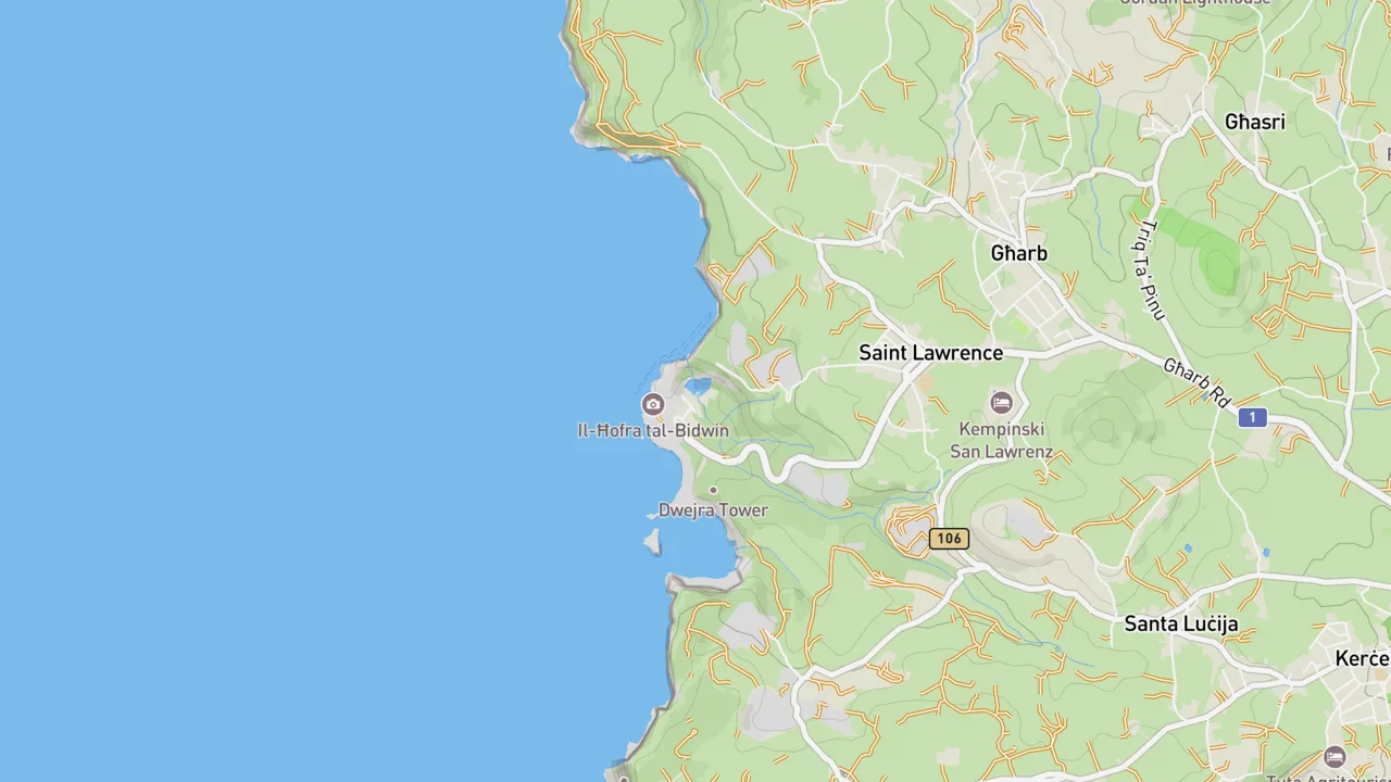 Map showing Inland Sea