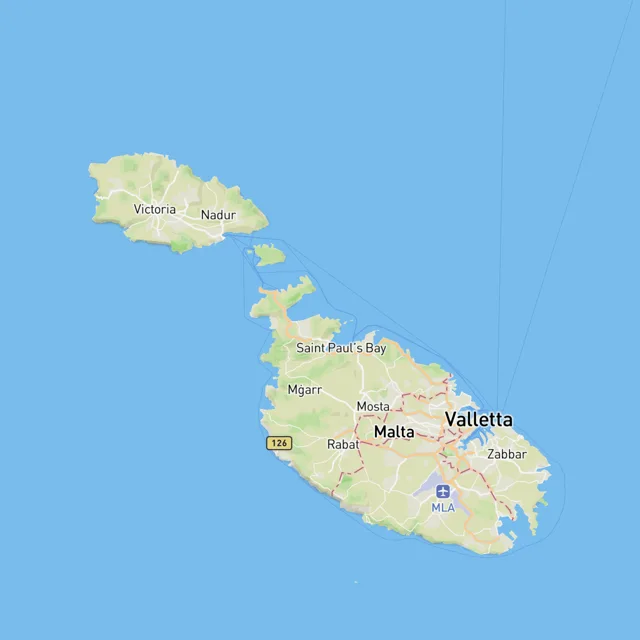 Map of the surf spots on this page
