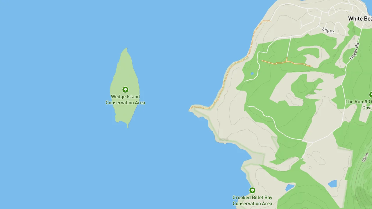 Map showing Kelpies