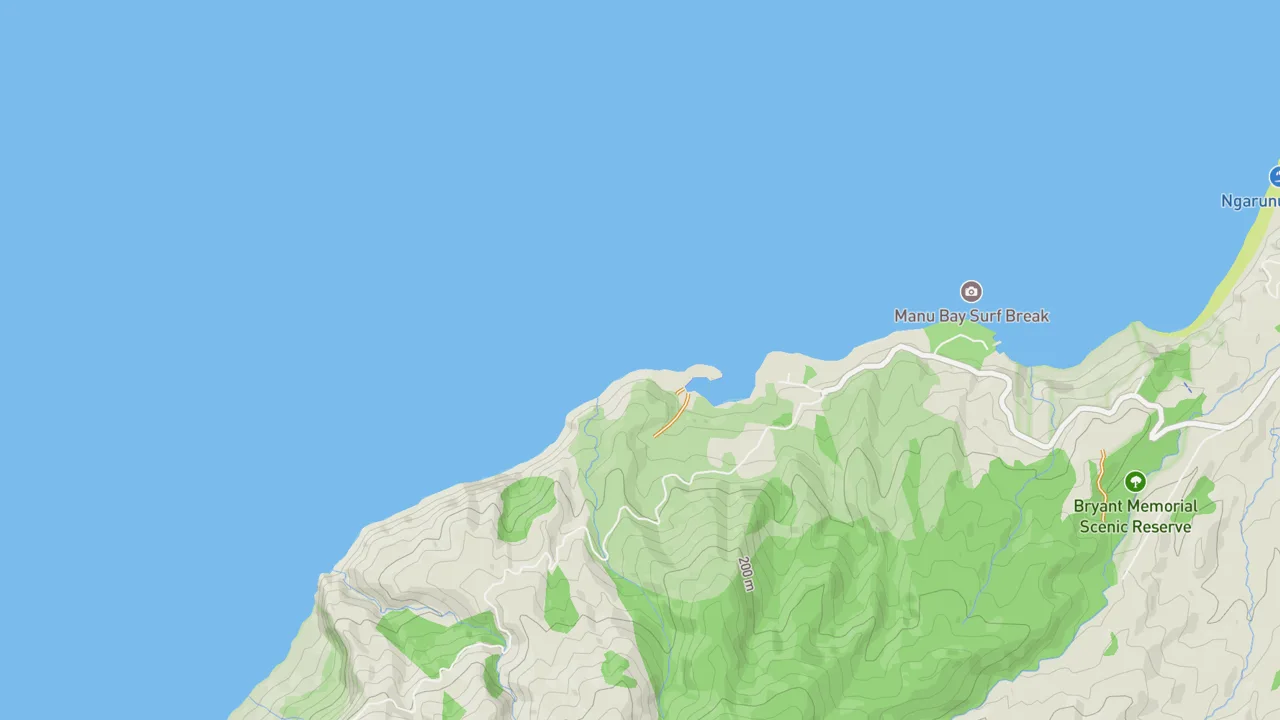 Map showing Indicators (Raglan)