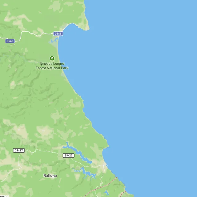 Map of the surf spots on this page