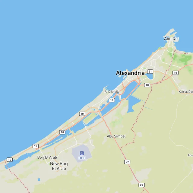 Map of the surf spots on this page