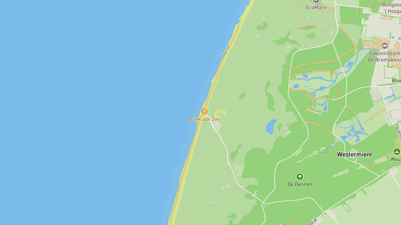 Map showing Texel Paal 15