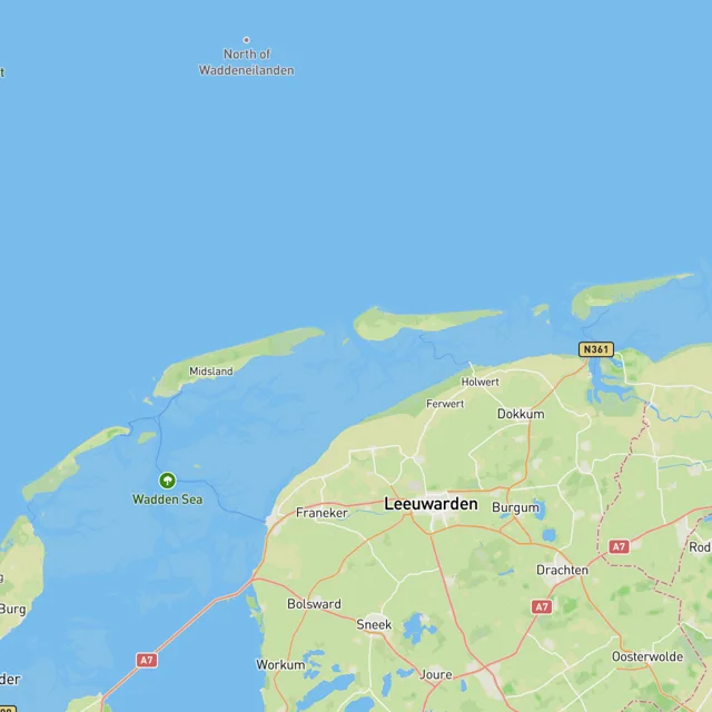 Map of the surf spots on this page