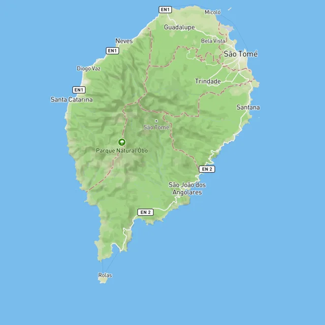 Map of the surf spots on this page