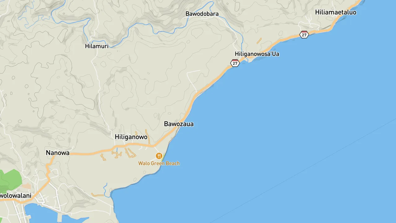 Map showing Hiliduha / Dipi