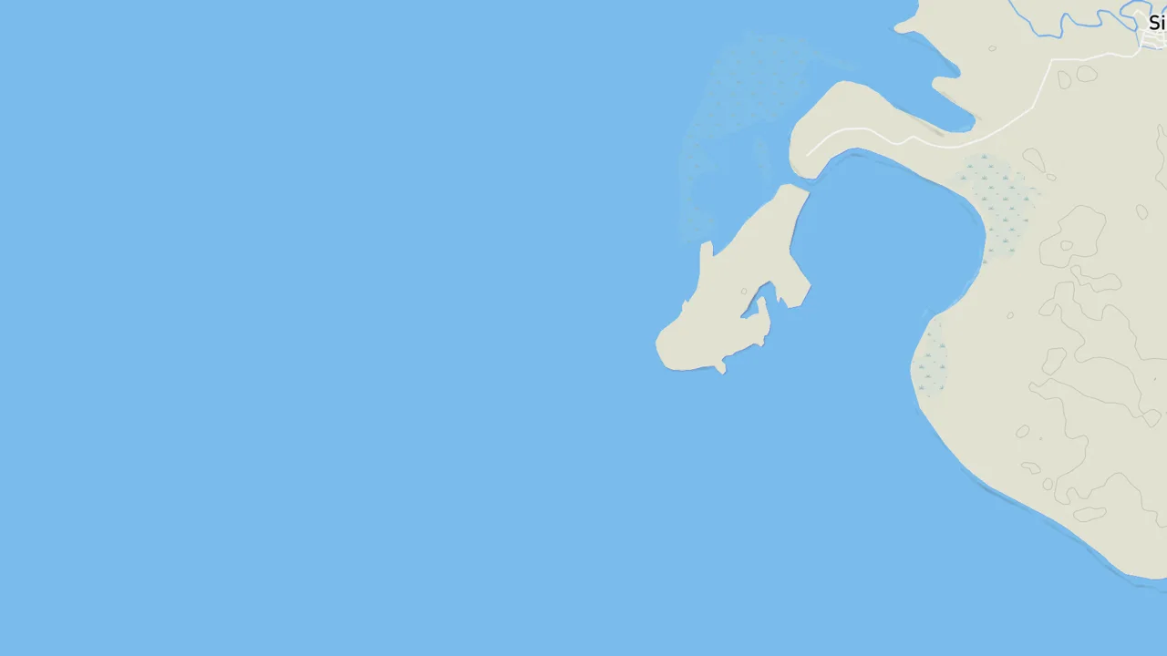 Map showing Macaronis