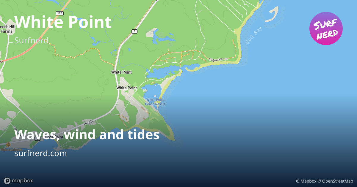 Surf forecast White Point: swell, wind and tide | Surfnerd